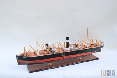 Handcrafted SS Cordillera 102cm Ship Model - Vintage Nautical Decor & Gift