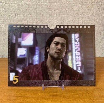 Sega Like a Dragon Lucky Lottery C Prize Men's Daily Calendar Akiyama Shun