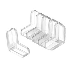 Corner Protectors 6 Packs PVC Transparent L Shape Furniture Bumper Guards