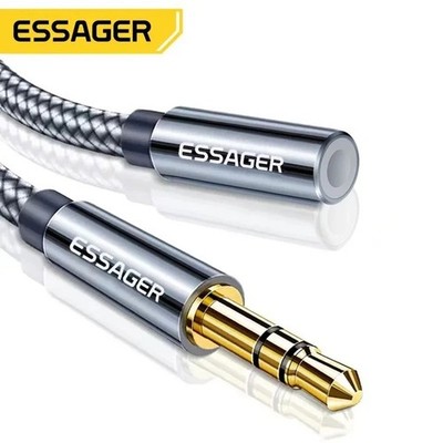 Headphone Extension Cable Jack 3.5Mm Audio Aux Cable 3.5 Mm Female Splitter 3M