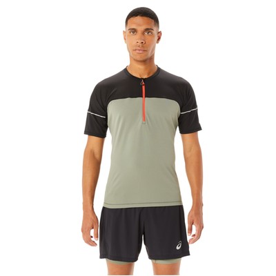 Tshirt Herren, ASICS Fujitrail Top Tee, Grün