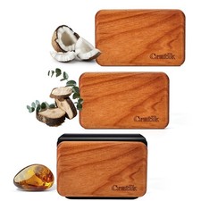 Car Air Freshener - Wood Air Freshener - Car Odor Eliminator for Visor Clip-V...