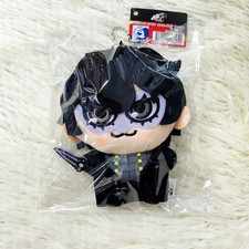 11cm Official Persona 5 BUKUBU Hero Ren Amamiya Joker Plush Keychain Doll 2