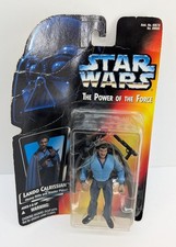 Star Wars The Power of the Force Lando Calrissian Action Figure Kenner 1995 MOC