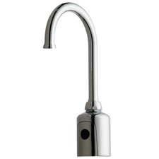 CHICAGO FAUCETS 116.430.AB.1 Gooseneck,Chrome,Chicago Faucets,1.0gpm 6XAG4
