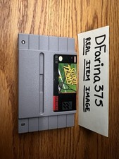 Nintendo Super Tennis Super Nintendo Entertainment System SNES Sports Tennis