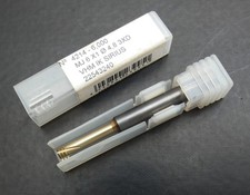 fraise à tourillonner carbure diamètre 4,8mm pas de 100 3XD   (34)