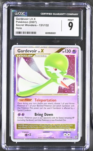 Gardevoir LV.X graded CGC 9 for sale on eBay