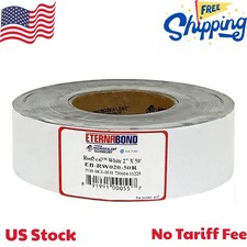 RoofSeal White 2" x50' MicroSealant UV Stable RV Roof Seal Repair Tape