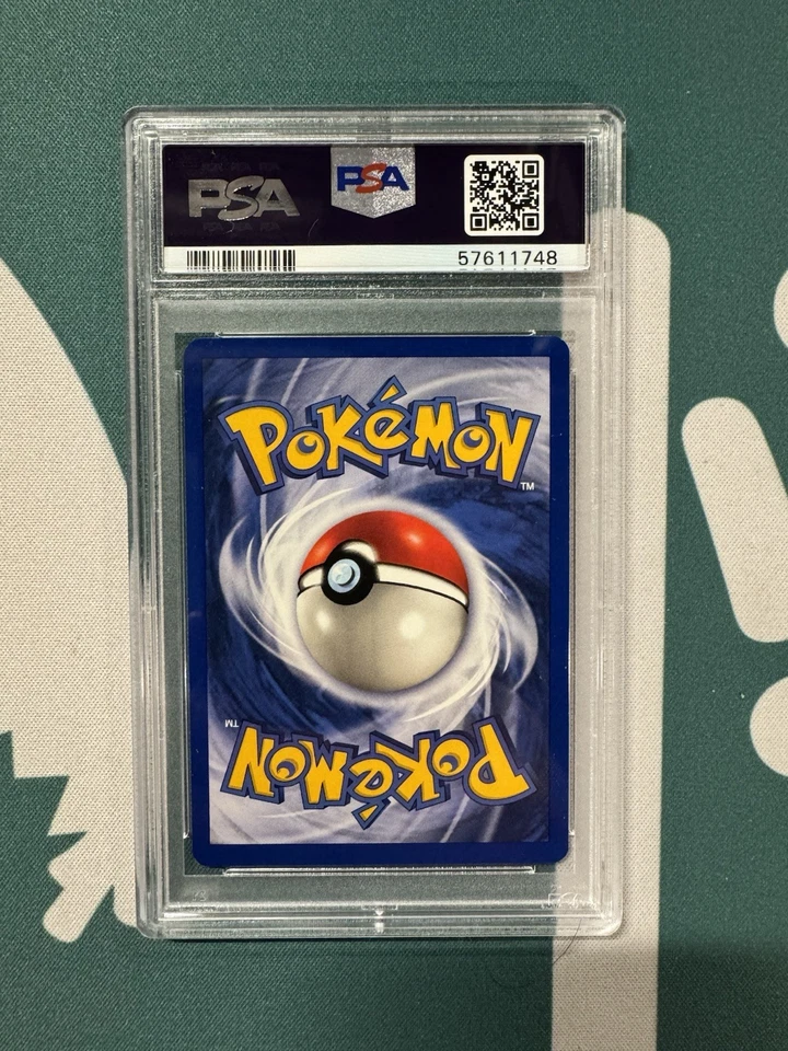 1999 Pokemon TCG Base Set Shadowless Onix #56/102 PSA 10 GEM MT - Image 2 of 2