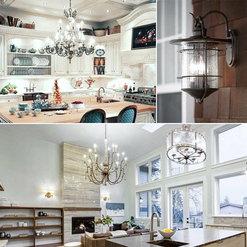 Luxrite 4W Vintage Candelabra LED Bulb Dimmable 5000K 400lm Blunt Tip E12 12Pack - Picture 6 of 7