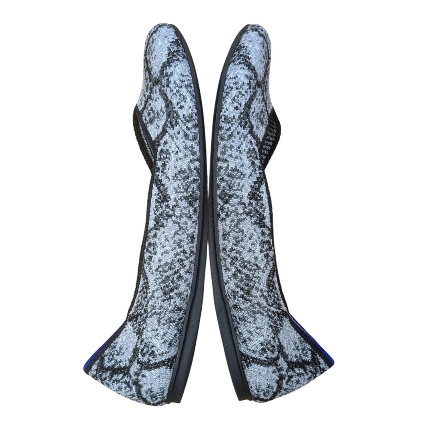 Rothy's The Flat The Python Pointed Toe Knit Shoe… - image 6