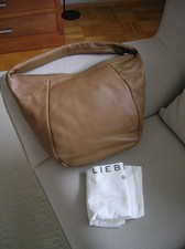Liebeskind Hobo Tasche Echtleder  Farrah M  Braun / Muskat  total NEU ! 219,-€
