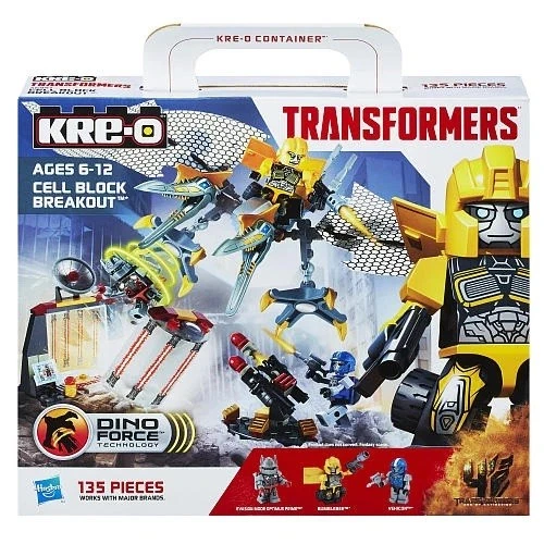 Juego de ruptura de bloques celulares | Juego de construcción Transformers KRE-O Foto 2 de 4