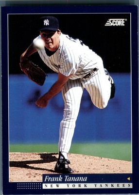 1994 Score Frank Tanana #538 New York Yankees MLB Baseball Card Pitcher Pinnacle