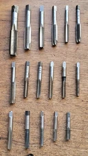 (17) Machinist Taps - Morse/Butterfield/Winter/Brubaker/Hanson Whitney & Others
