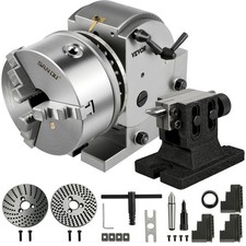 Dividing Head BS-1 Dividing Head Set 6" 3-jaw Chuck Semi Universal Milling Set