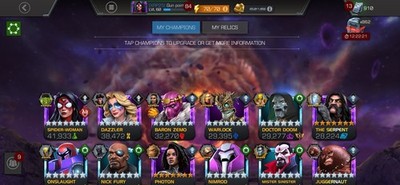 Marvel Contest of Champions Account lvl 60 18k prestiege 