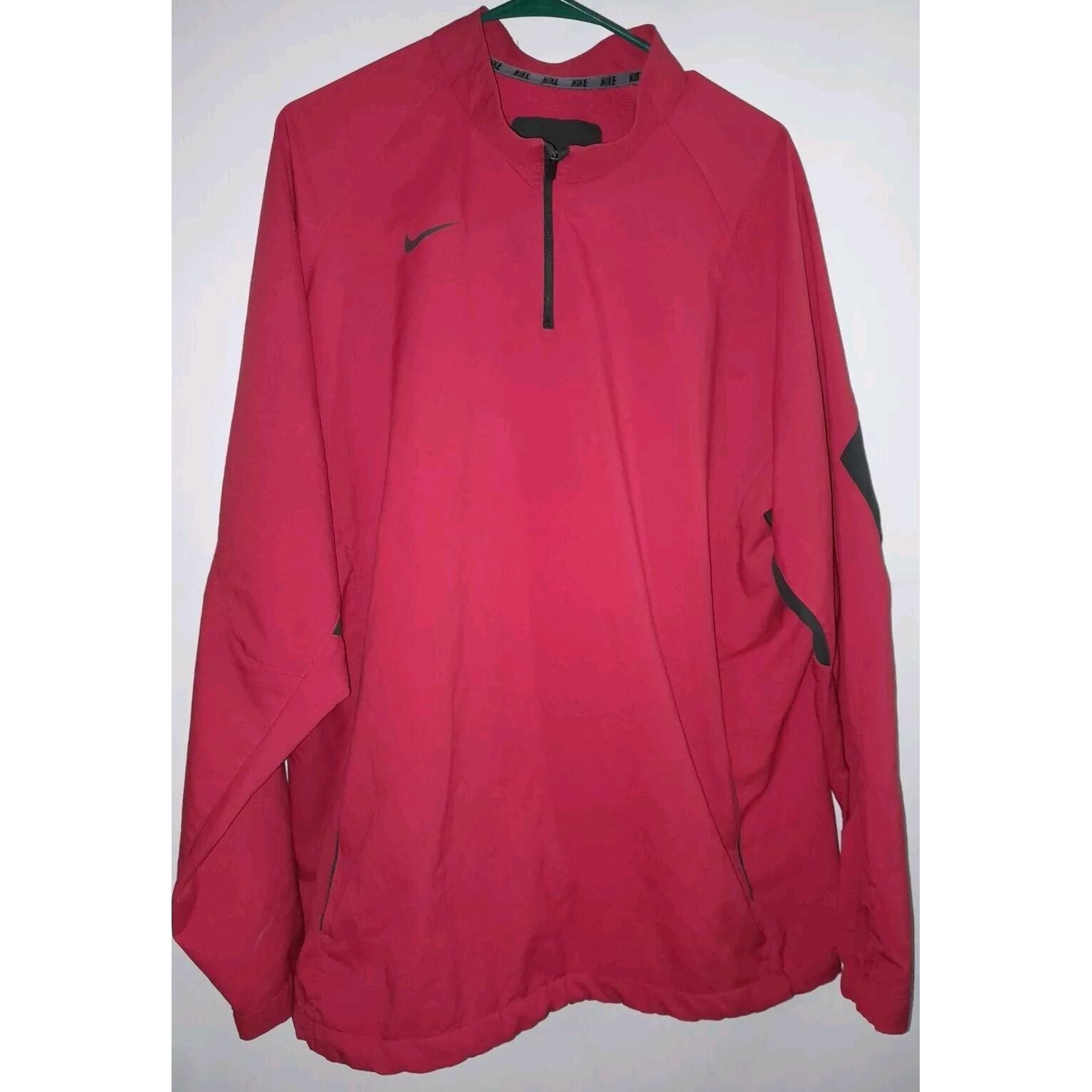 SACAI X NIKE Nike Giacca Pullover Uomo Rosso 1 4 Zip Performance Rosso XL