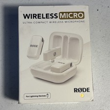 Rode Wireless Micro Microphone Kit - USB-C, White