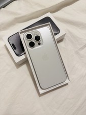 Apple iPhone 15 Pro - 256 GB - White Titanium (Unlocked) for sale
