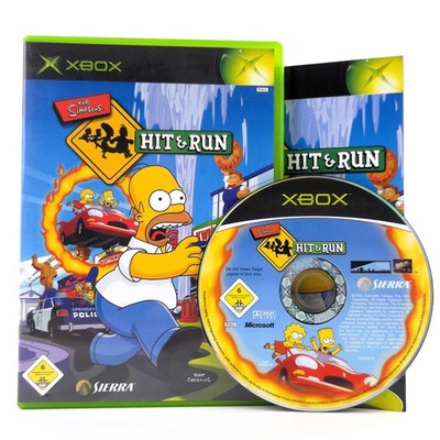 Microsoft Xbox Classic: The Simpsons Hit & Run - OVP (DE PAL) Komplett CIB