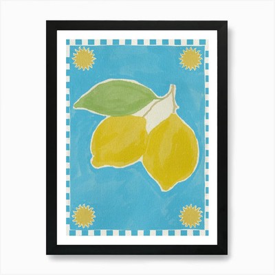 Lush Duo 2 Kunstdruck gerahmt Wandbild Poster Leinwanddruck Bild