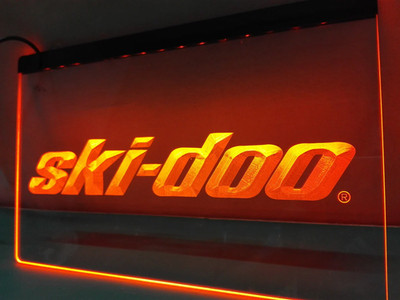 Ski Doo Schneemobile LED Neonlicht Schild Geschenk Dekor für Bar Club Pub...