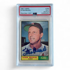 1961 Topps Stan Musial Autograph #290 Graded VG 3 PSA/DNA AUTO 9