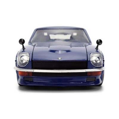 37020 1972 Datsun 240Z - Blue JDM 1:24 Scale Diecast Model Car by