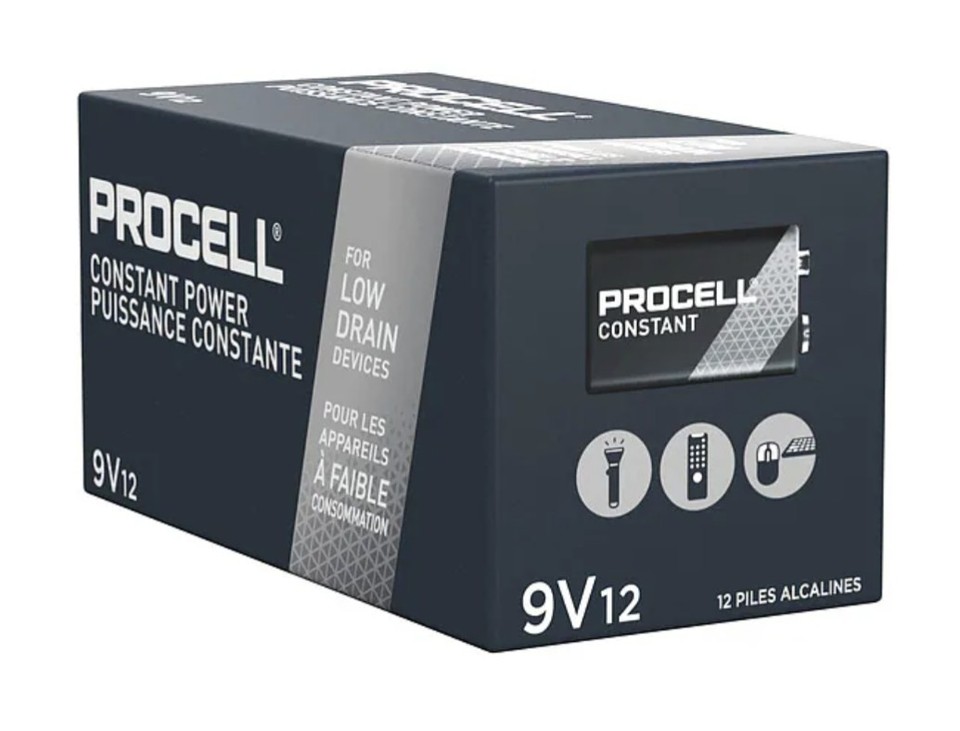 Duracell Procell Constant Power PC1604 CON B10 – 9V PP3 Alkaline 9V 10 Tp 5000394149304 5013277 5013278 Fop - Foto 4