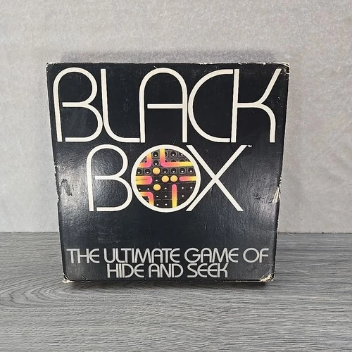 Black Box Ultimate Game of Hide & Seek  Parker Brothers VTG 1978 99% Complete