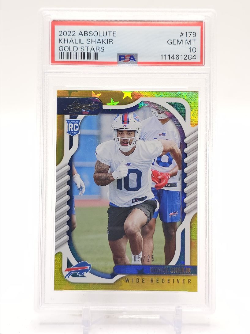 Khalil Shakir Panini Absolute #179 Gold Stars