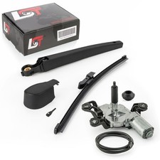 Scheibenwischer Heckwischer Set Wischermotor hinten Dichtung für VW Golf VI 5K