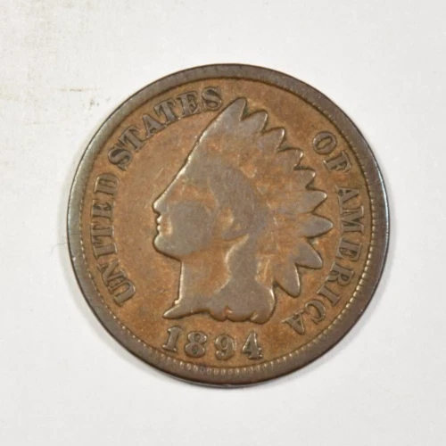 1894-P Indian Head Cent — photo from the most recent tracked eBay sale