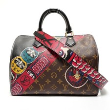 Auth LOUIS VUITTON Speedy 30 M43505 Monogram Epi Handbag Kabuki Japan Limited