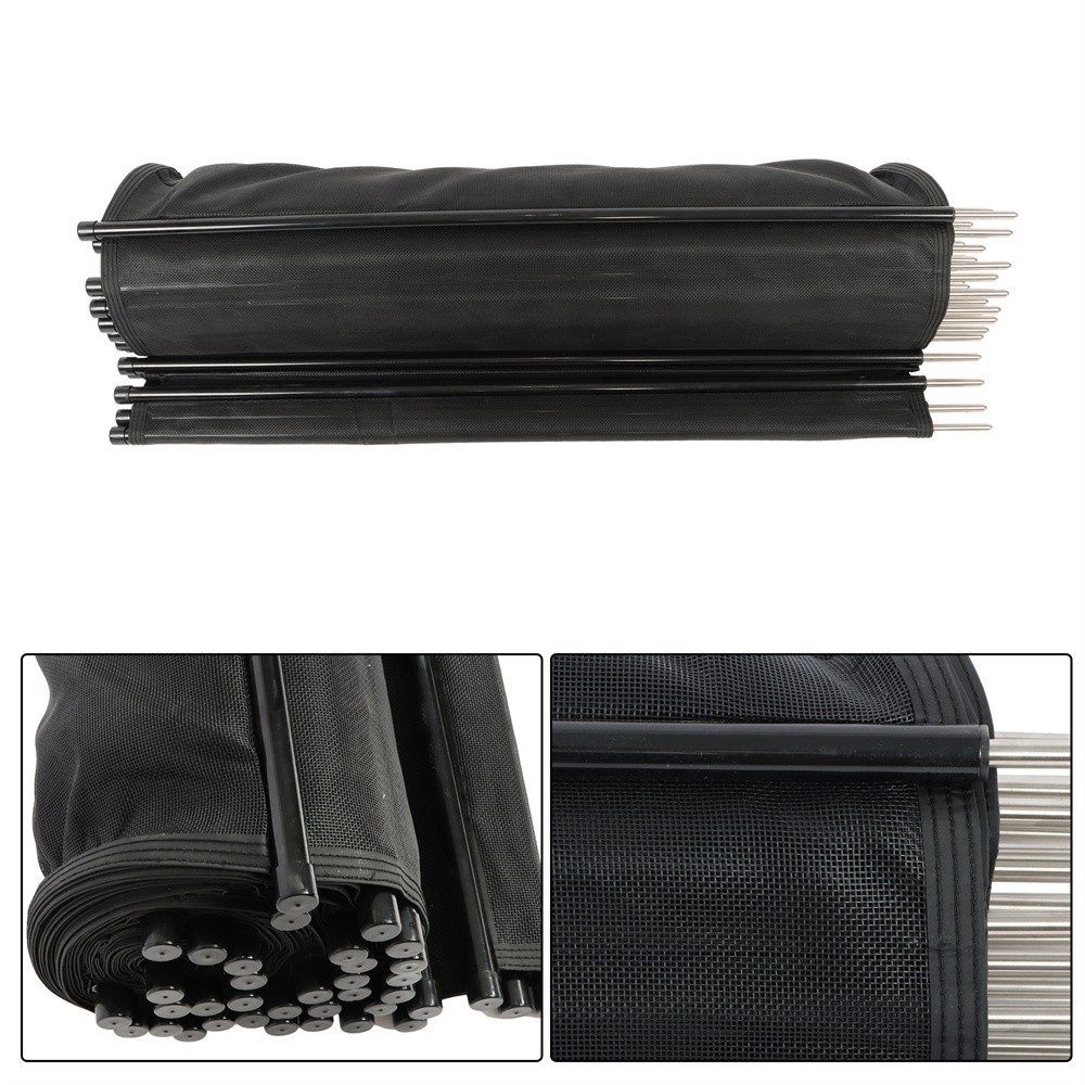 Pool Fence 4 x 108FT Pool Fences For Inground Pools Removable Child Safety Fence