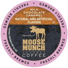 Moose Munch Coffee in Single Serve Cups for use with all Keurig K-Cups Brewer...