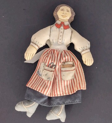 Vintage 1979 HALLMARK Famous Americans CLARA BARTON Cloth Doll Americana