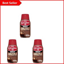 Delicious Drizzle Chocolate Sauce - 450g x 3 for Effortless Dessert Masterpieces