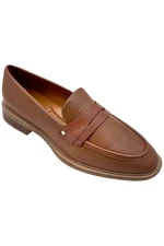 Franco Sarto Women's Edith 2 Loafers Brown Leather