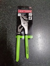 Craftsman 8 Groove Joint Pliers Cmht841026 Green Grip Bn Craftsman 8 Groove Joint Pliers Cmht841026 Green Grip Bn