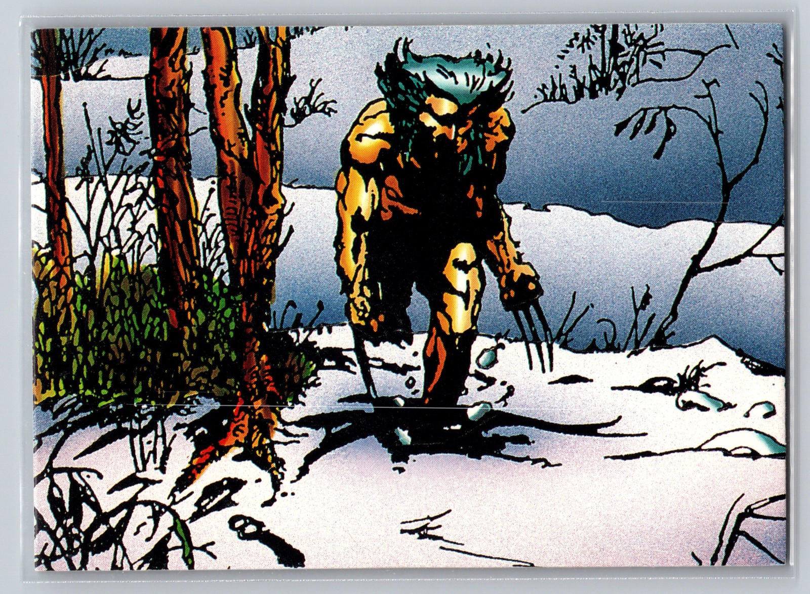 I Like Him #13 Marvel 1992 Comic Images Wolverine From Then 'Til Now II trading card — raw and PSA graded price guide