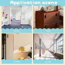 14 Pcs Clear Wall Corner Protector Self-Adhesive Edge Guard for Door Frame Table