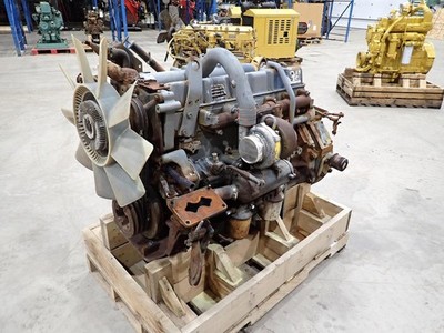 1990 Ford 6.6 Liter Brazilian Turbo Diesel Engine RUNS MINT! VIDEO! Truck 170 HP