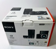 Sony Alpha a5100 Interchangeable Lens Camera with 16-50mm Lens White