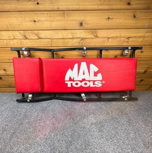 Mac Tools Red Rolling Mechanic Creeper Padded Garage Shop / Pre-owned