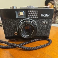 Rollei 35B – Compact 35mm Film Camera – Made in Singapore – Tested & Working