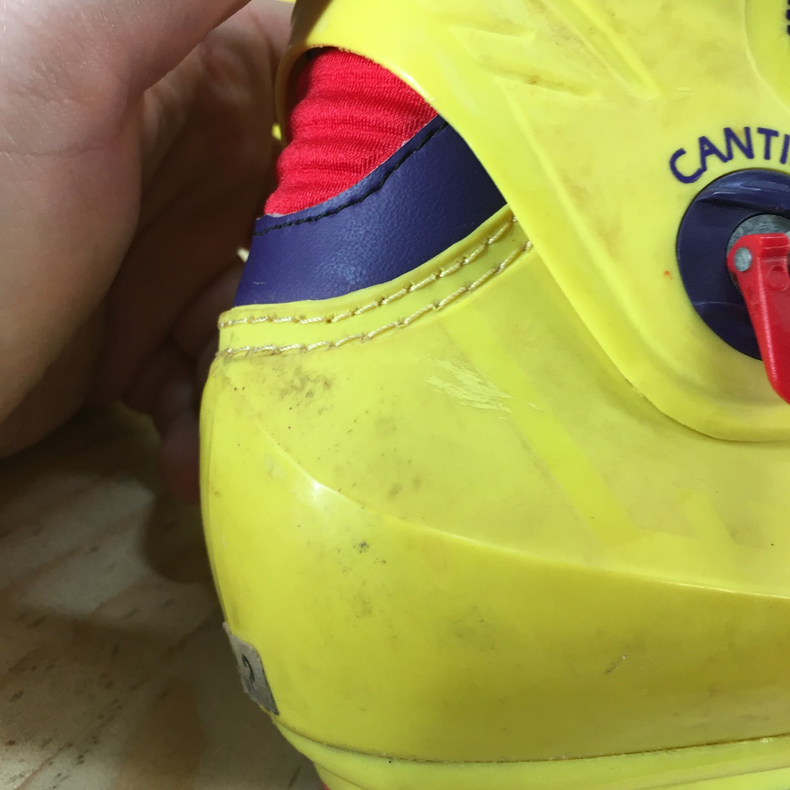 SALOMON Stivali Alpina 622 uomo 42 skate fondo snowboard sci multicolore metà polpaccio