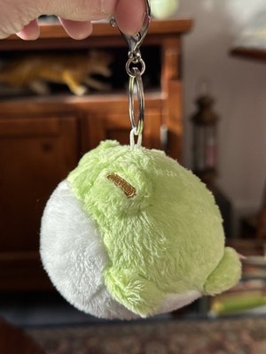 Fluffnest PUFFPALS Bean the Frog Plush Keychain